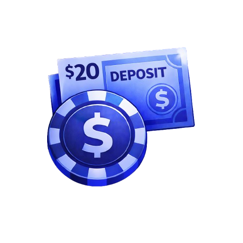 $20 minimum deposit casino Australia - banner
