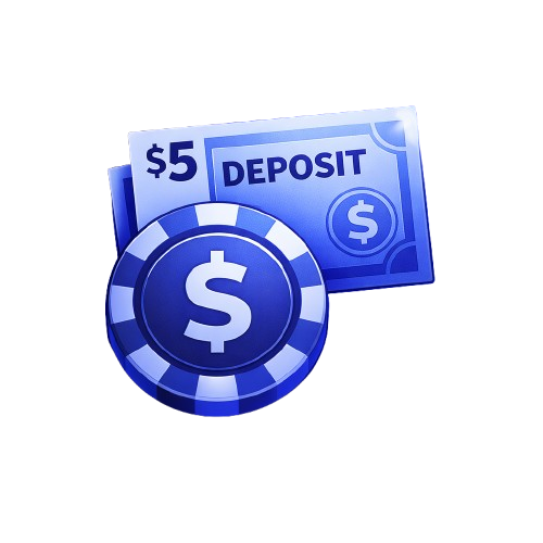 $5 minimum deposit casino Australia - banner