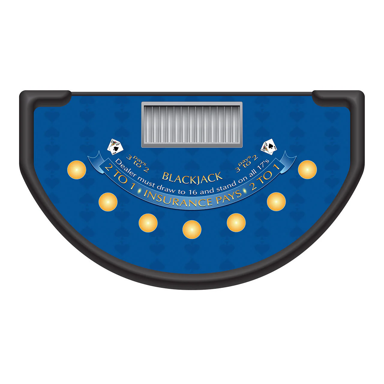 Classic blackjack table layout online