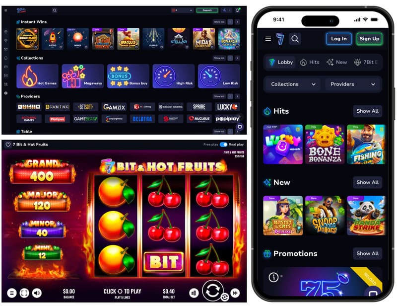 7Bit Casino mobile experience