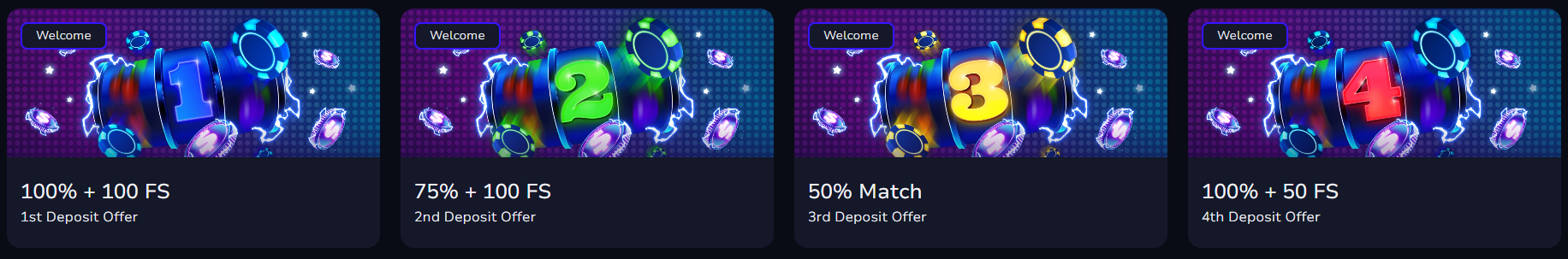7Bit Casino welcome bonus offer