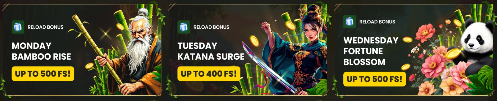 Asino Casino reload bonus promotions