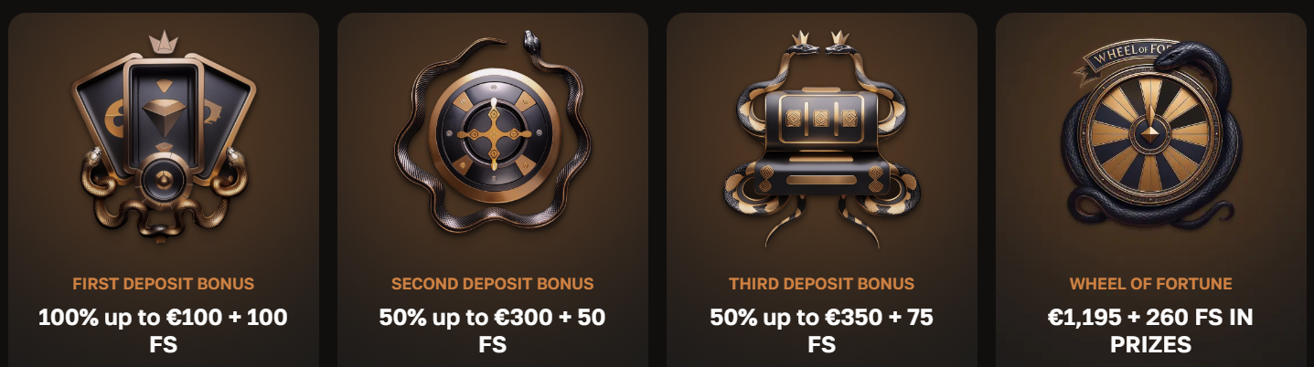 CrownGold Casino welcome bonus offer