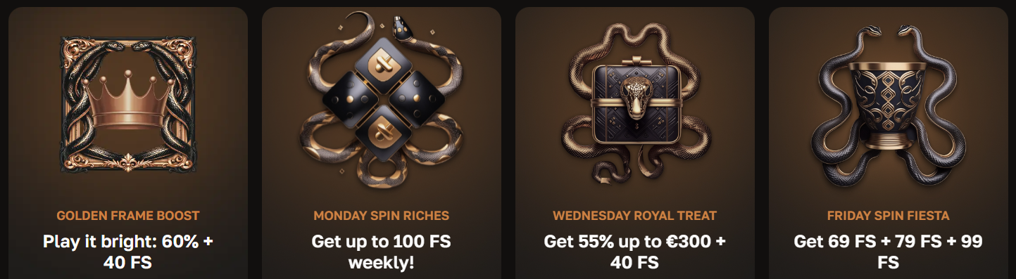 CrownGold Casino weekly promotions for existing players