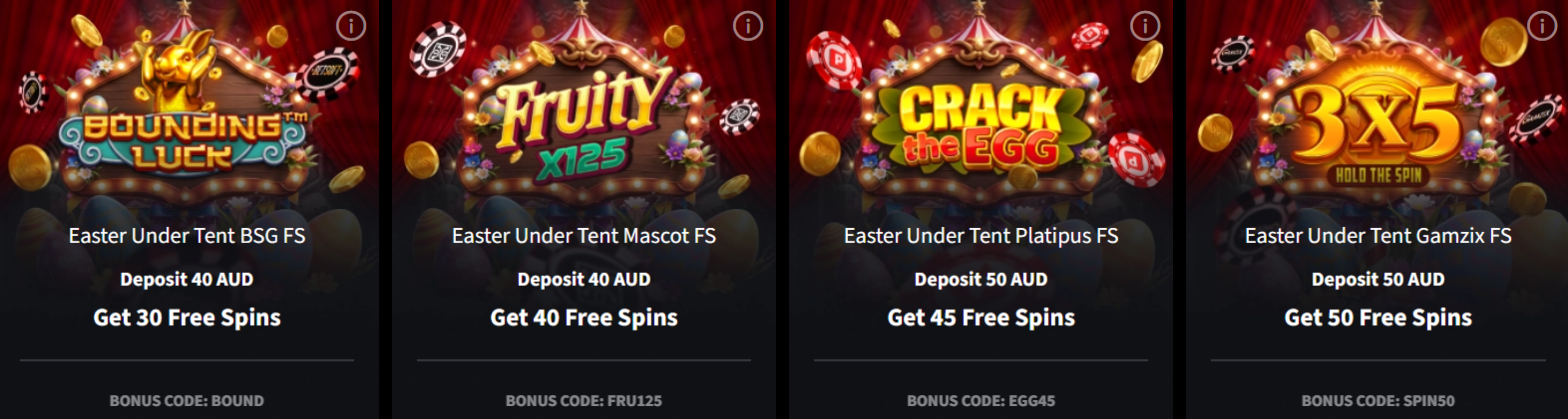 Mirax Casino free spins promotions